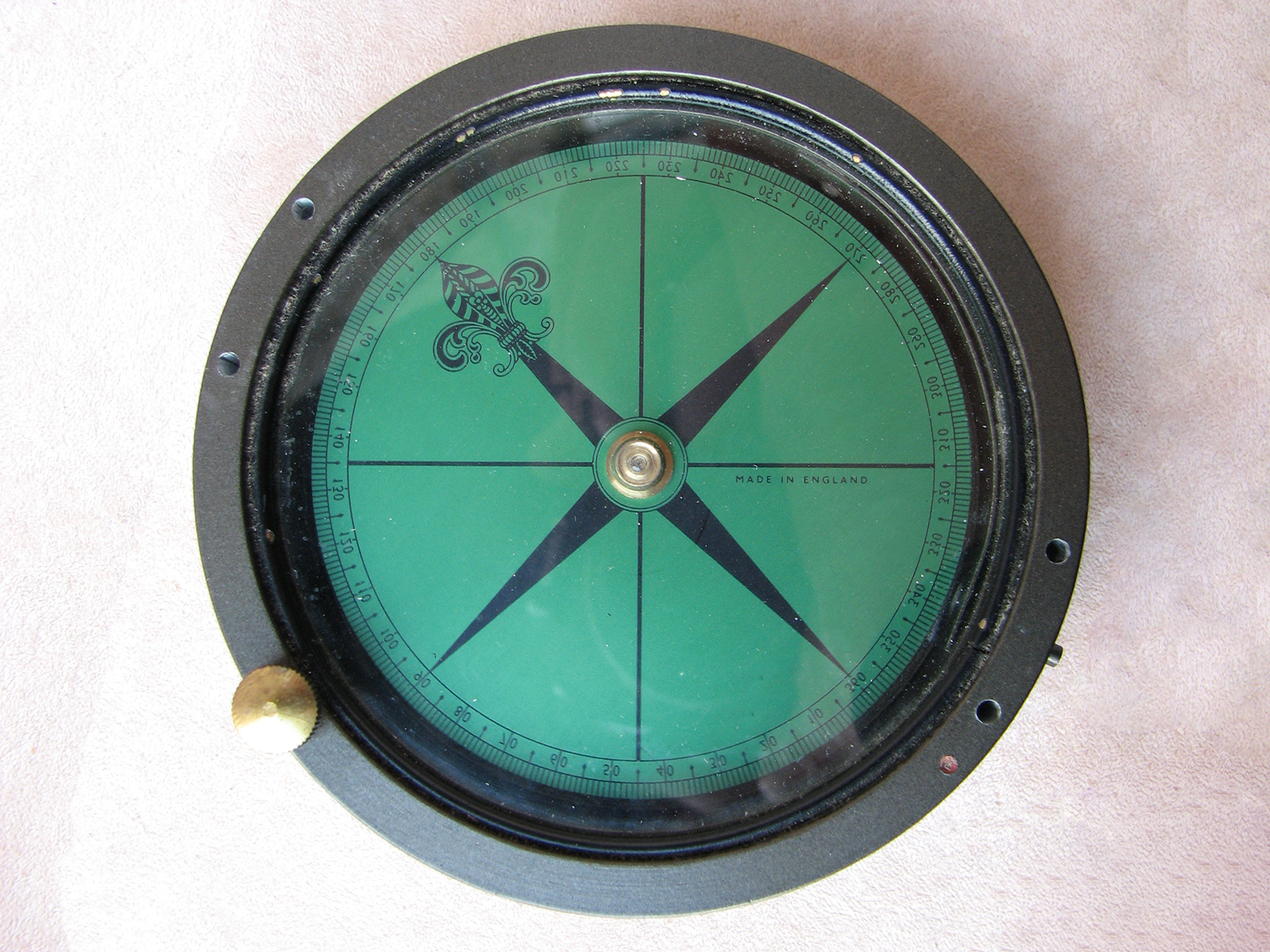 1970's Francis Barker educational prismatic compass